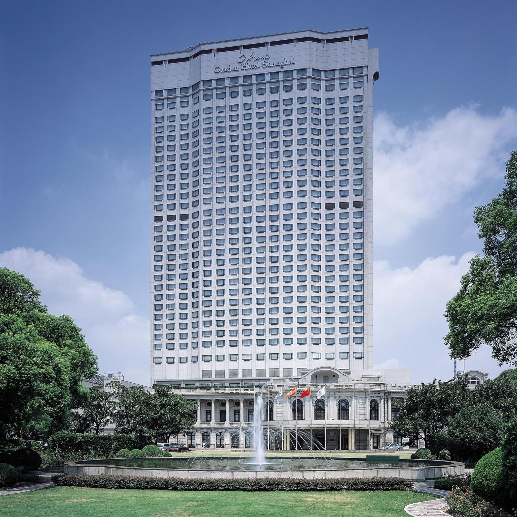 Okura Garden Hotel Шанхай Экстерьер фото